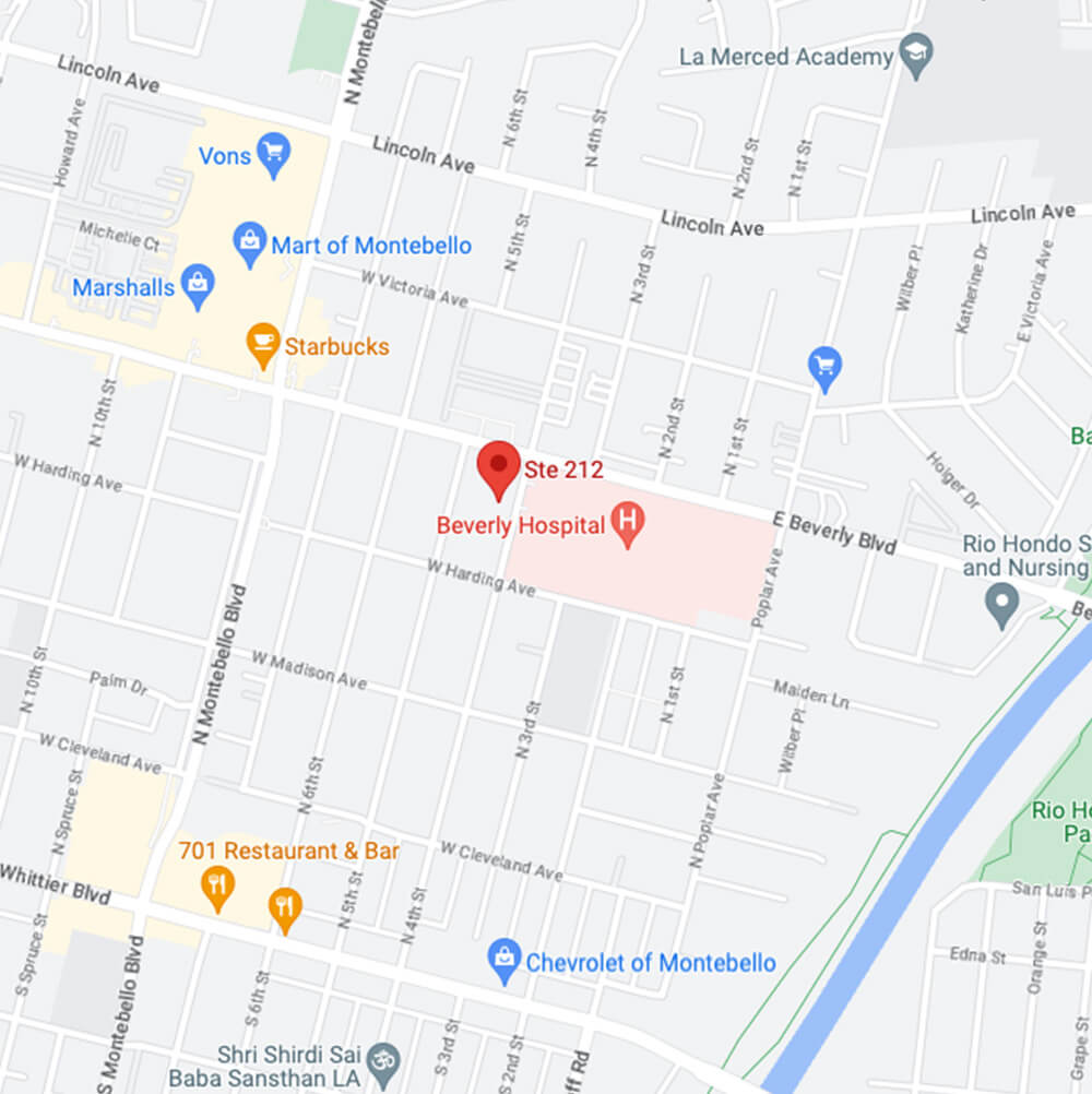 Hollywood map